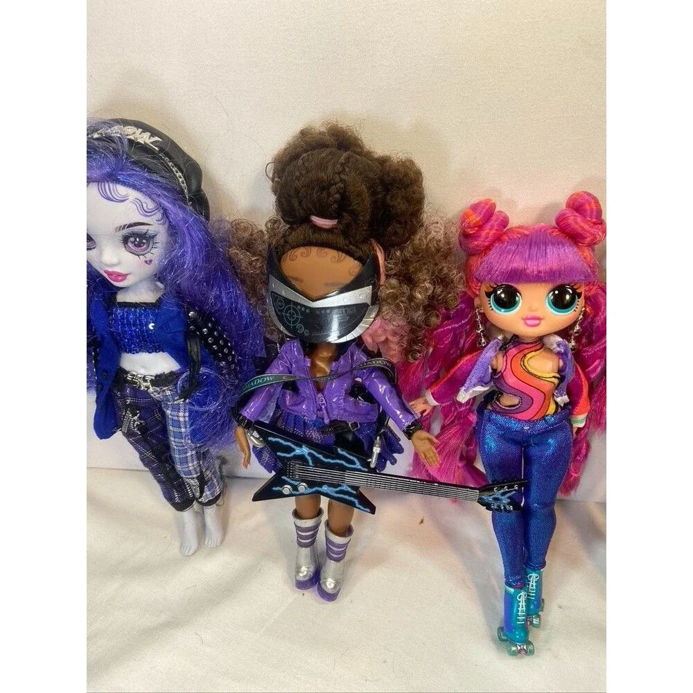 LOL SURPRISE FASHION DOLL LOT OF 4 MULTICOLOR 11 INHES